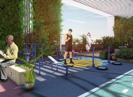VCC Viara Punawale Outdoor Gym Image
